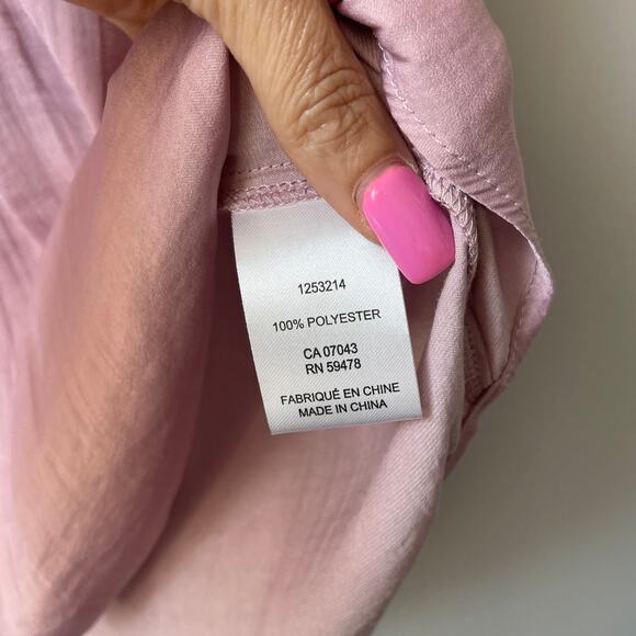 Rachel Zoe Lilac Purple Blouse w/ Butterfly Sleeves - Picture 3 of 5